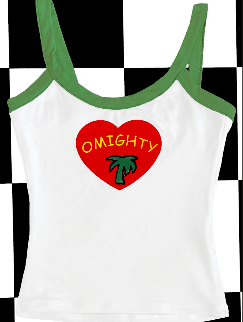 o'mighty PALMA LOGO CAMI