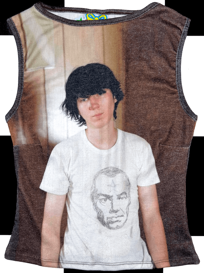 o'mighty PAUL DANO POINTELLE TOP IN BROWN