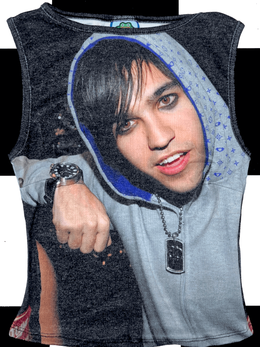 o'mighty PETE WENTZ POINTELLE CAMI