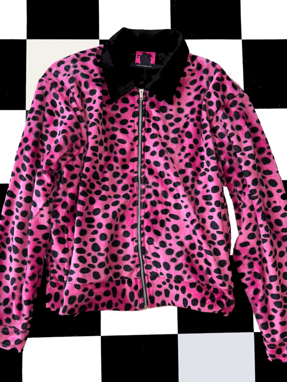 o'mighty PINK DALMATIAN JACKET