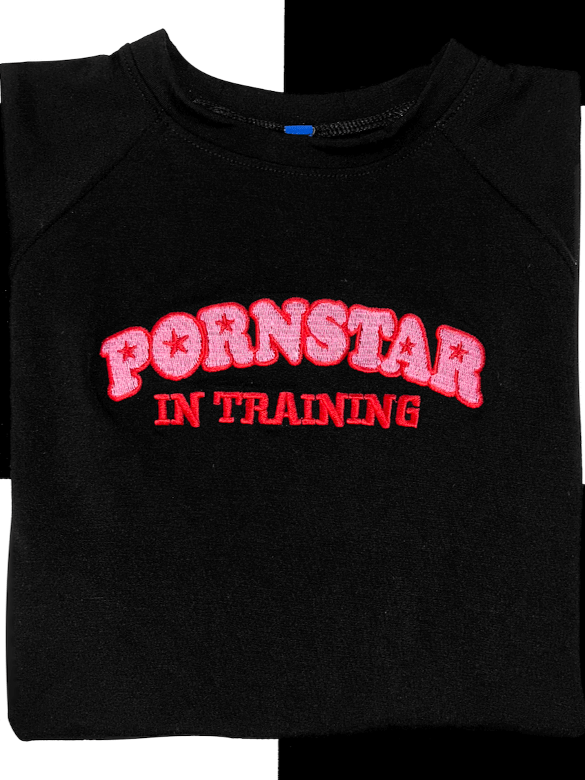 o'mighty PORNSTAR IN TRAINING IN BLACK