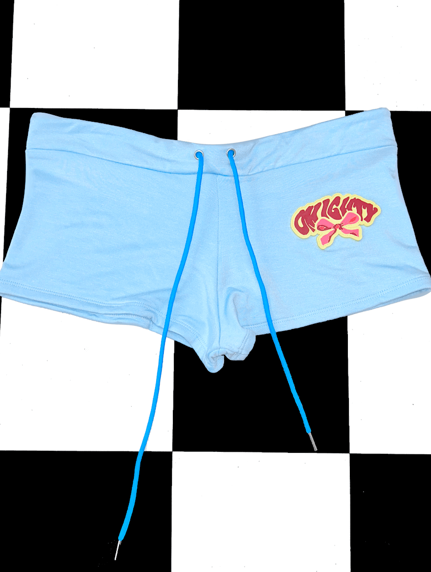 o'mighty RIBBON BOY SHORT IN BLUE