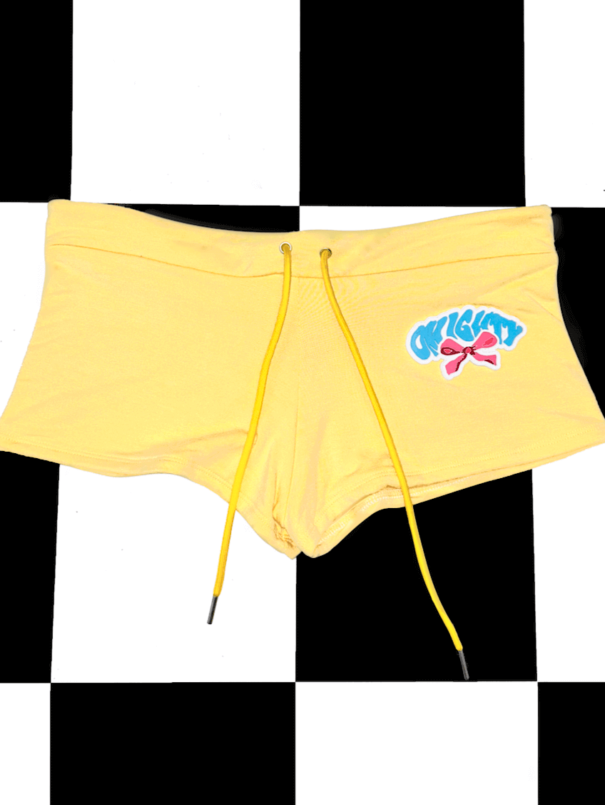 o'mighty RIBBON BOY SHORT IN BUTTER