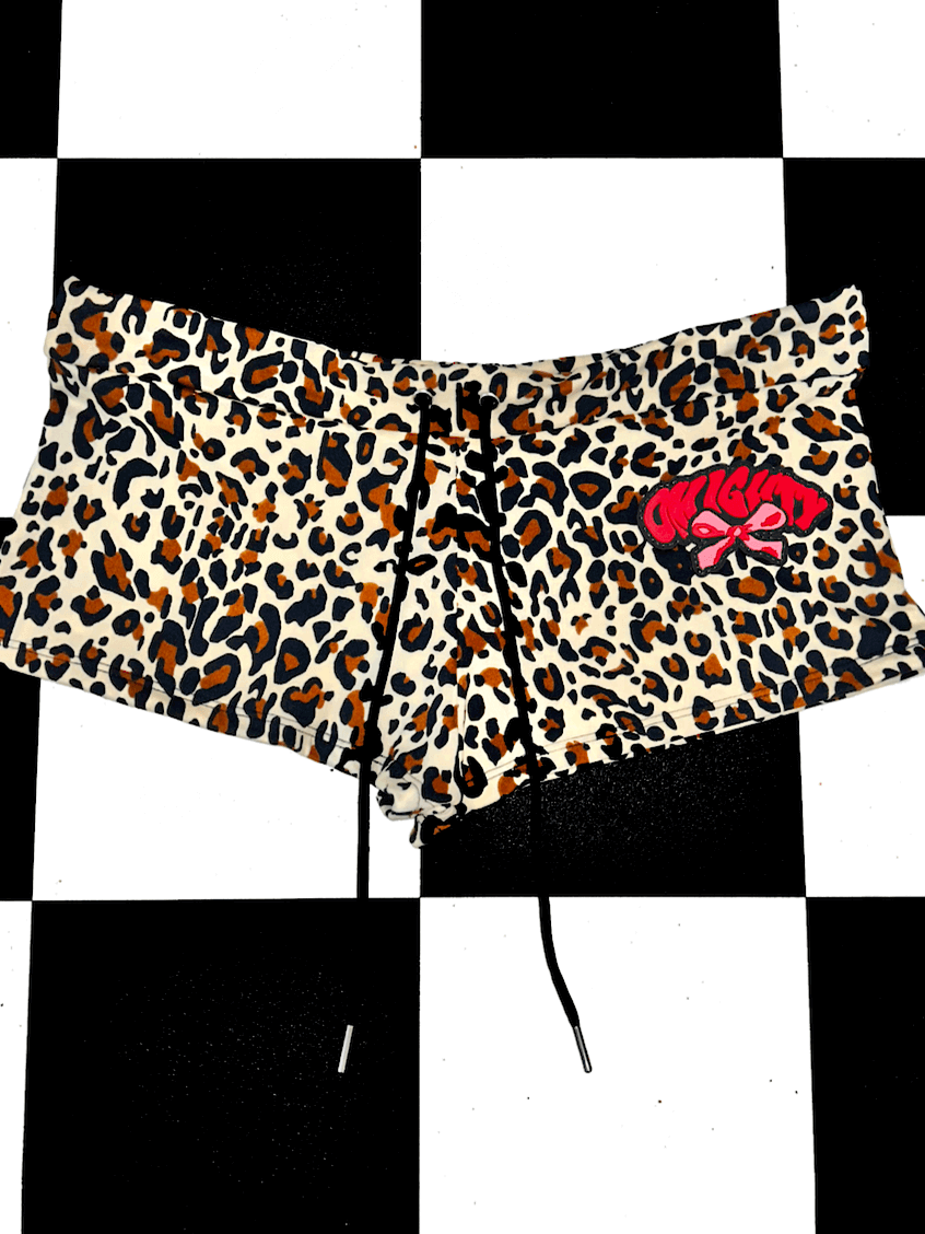 o'mighty RIBBON BOY SHORT IN CHEETAH