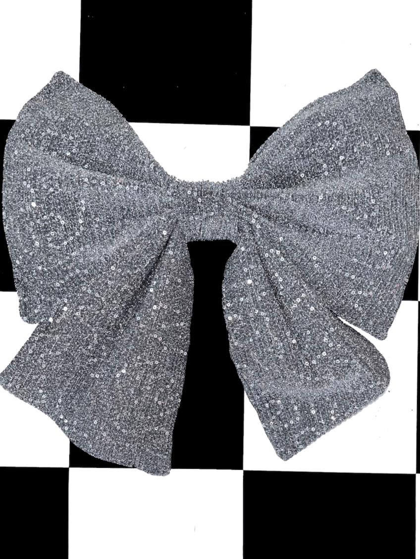 o'mighty RIBBON TIDDIES IN SILVER SHIMMER