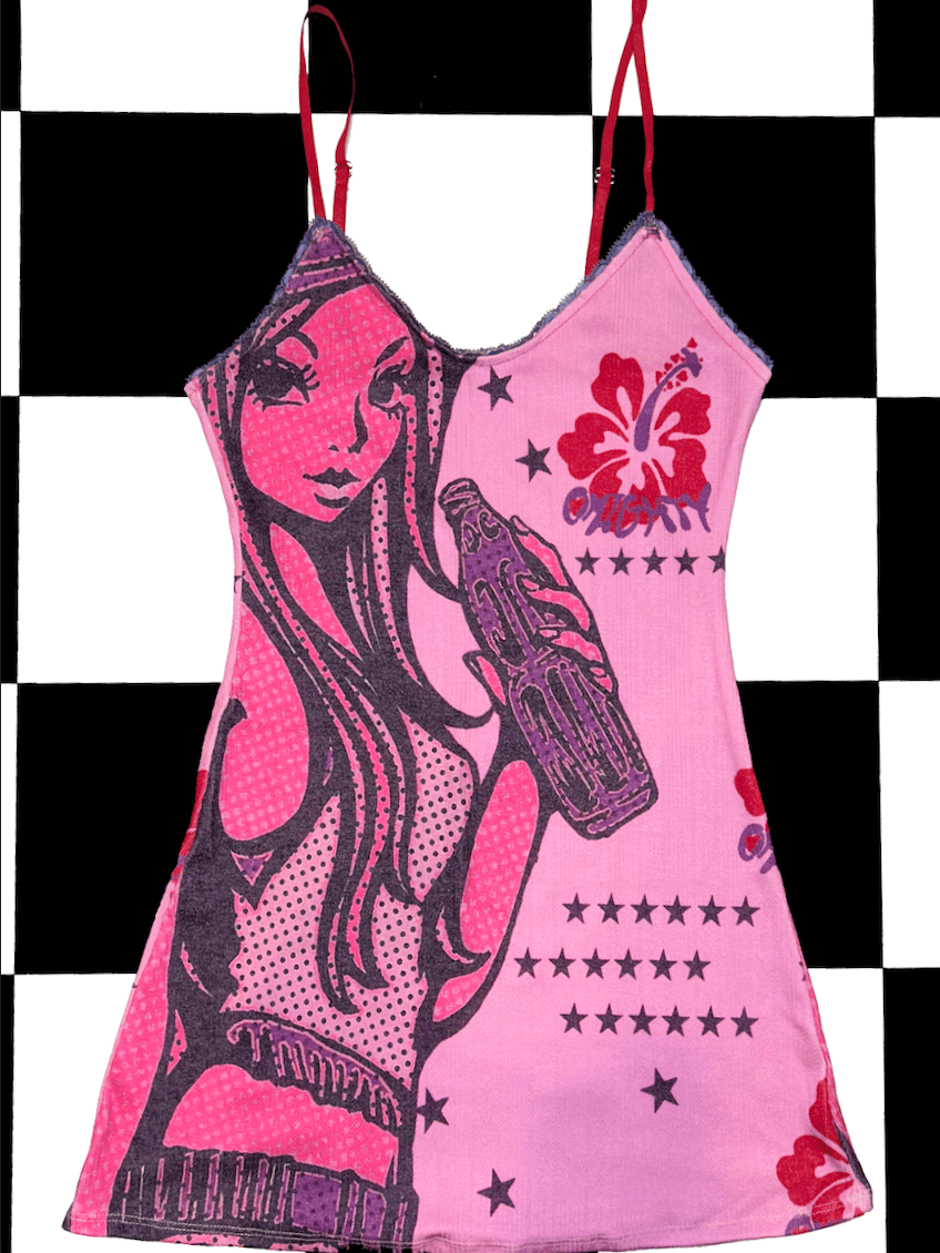 o'mighty RODEO PRINCESS POINTELLE DRESS IN PINK