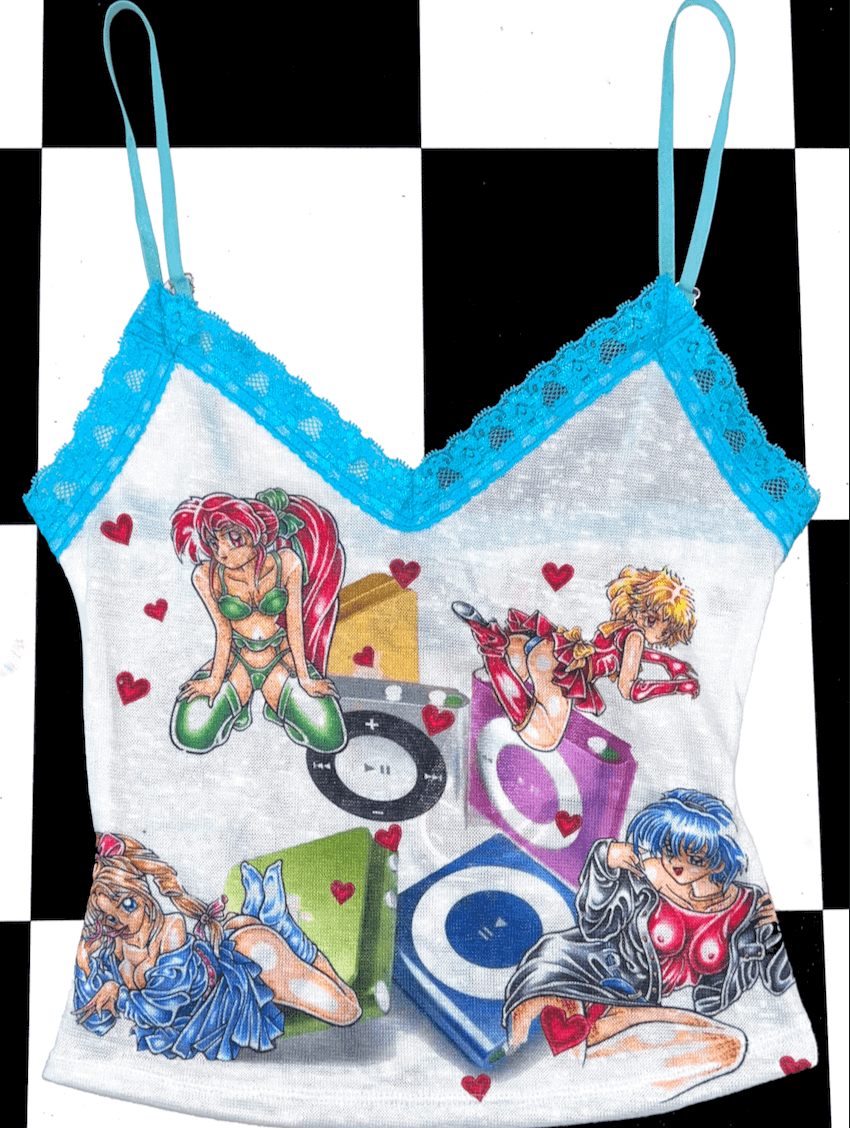 o'mighty SHUFFLE GIRLS LACE CAMI