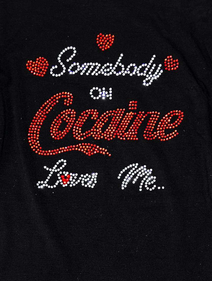 o'mighty SOMEBODY ON COCAINE LONG SLEEVES