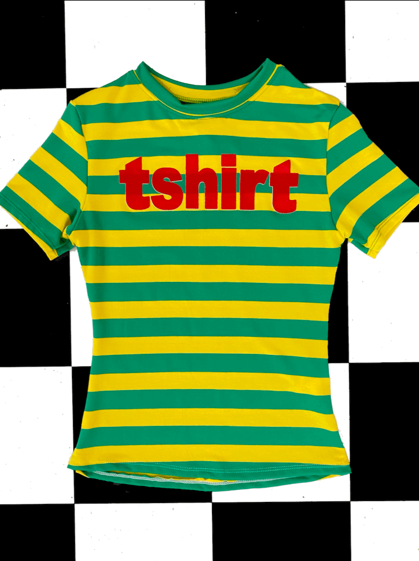 o'mighty STRIPED TSHIRT TSHIRT