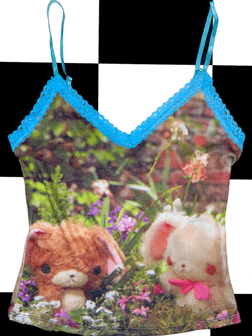 o'mighty SUGARBUNNIES POINTELLE CAMI