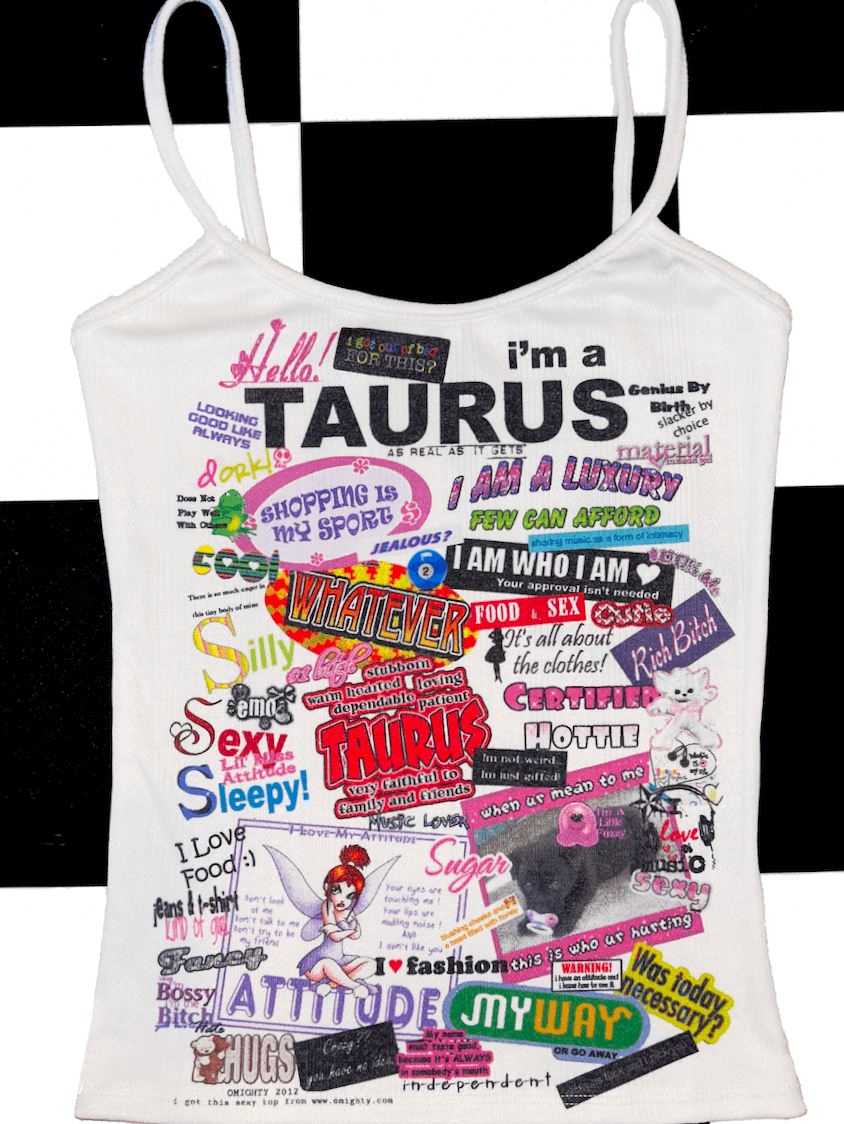 o'mighty TAURUS POINTELLE CAMI