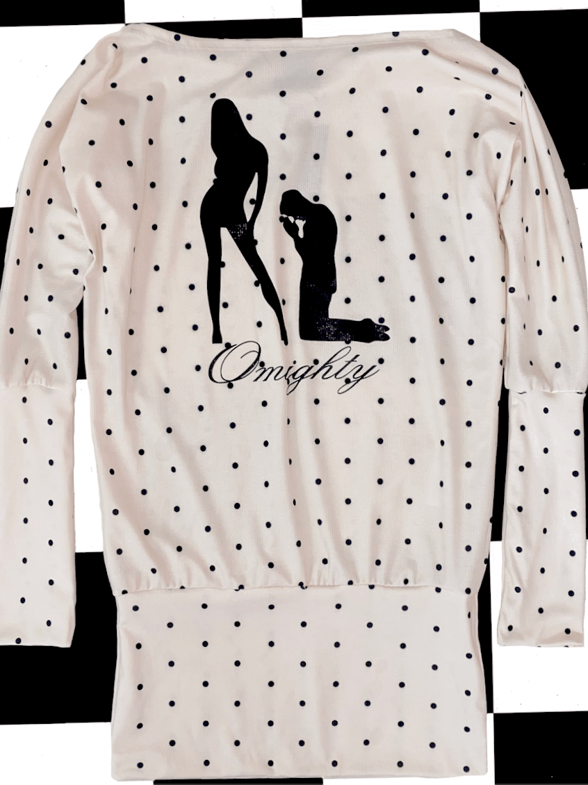 o'mighty THAT GIRL POLKA DRESS