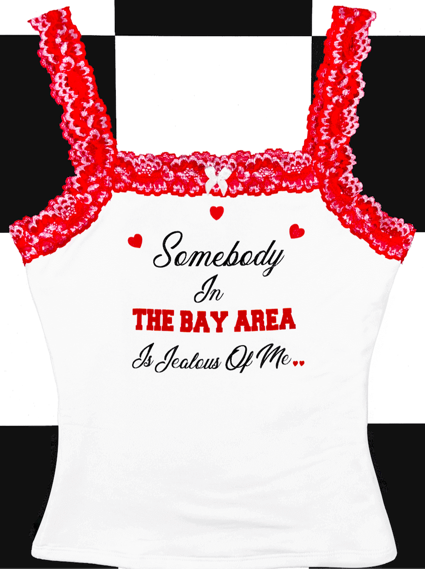 o'mighty THE BAY AREA LACE CAMI