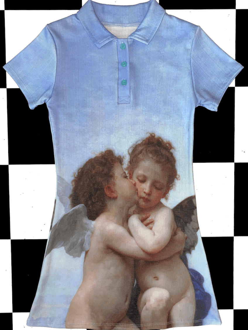 o'mighty THE FIRST KISS POLO DRESS
