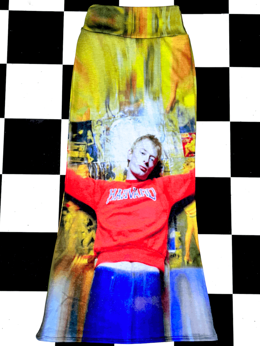 o'mighty THOM YORKE SLUB SKIRT