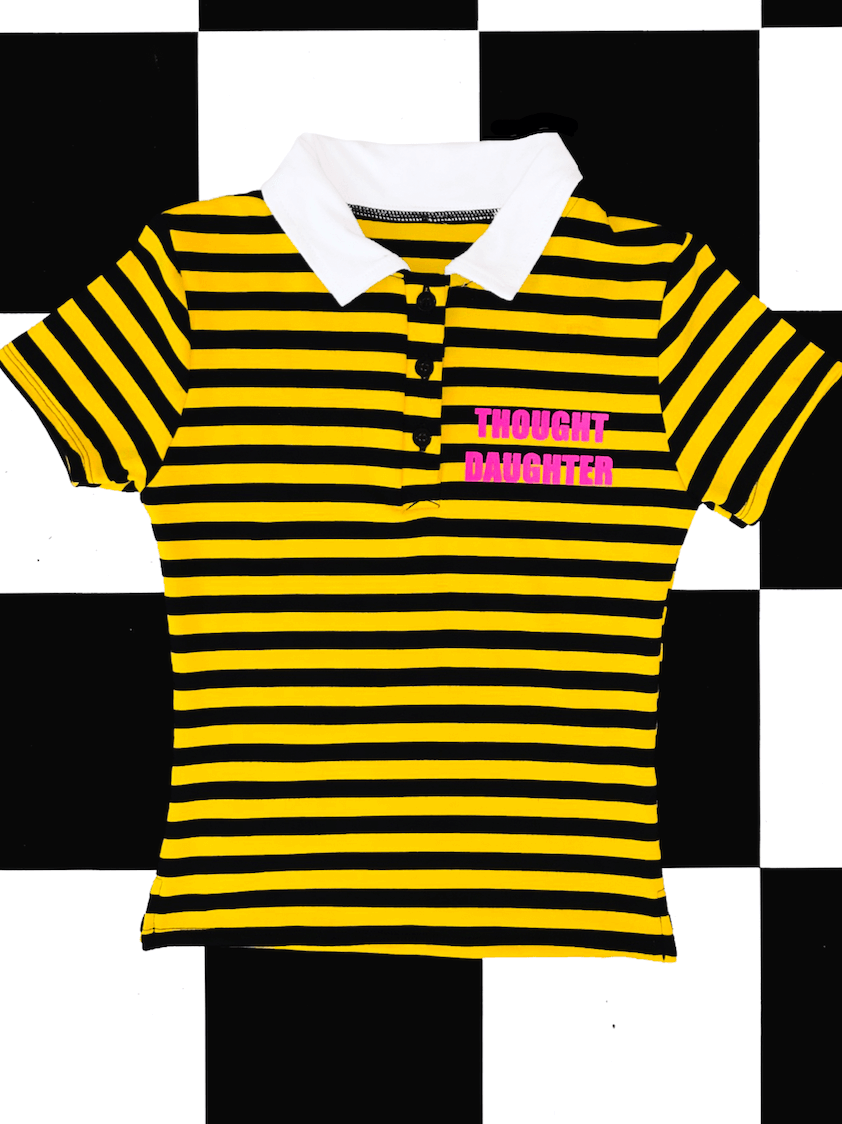 o'mighty THOUGHT DAUGHTER IN YELLOW STRIPES