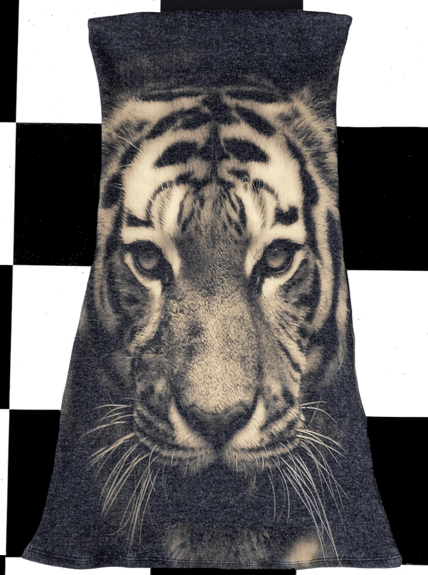 o'mighty TIGER TUBE DRESS