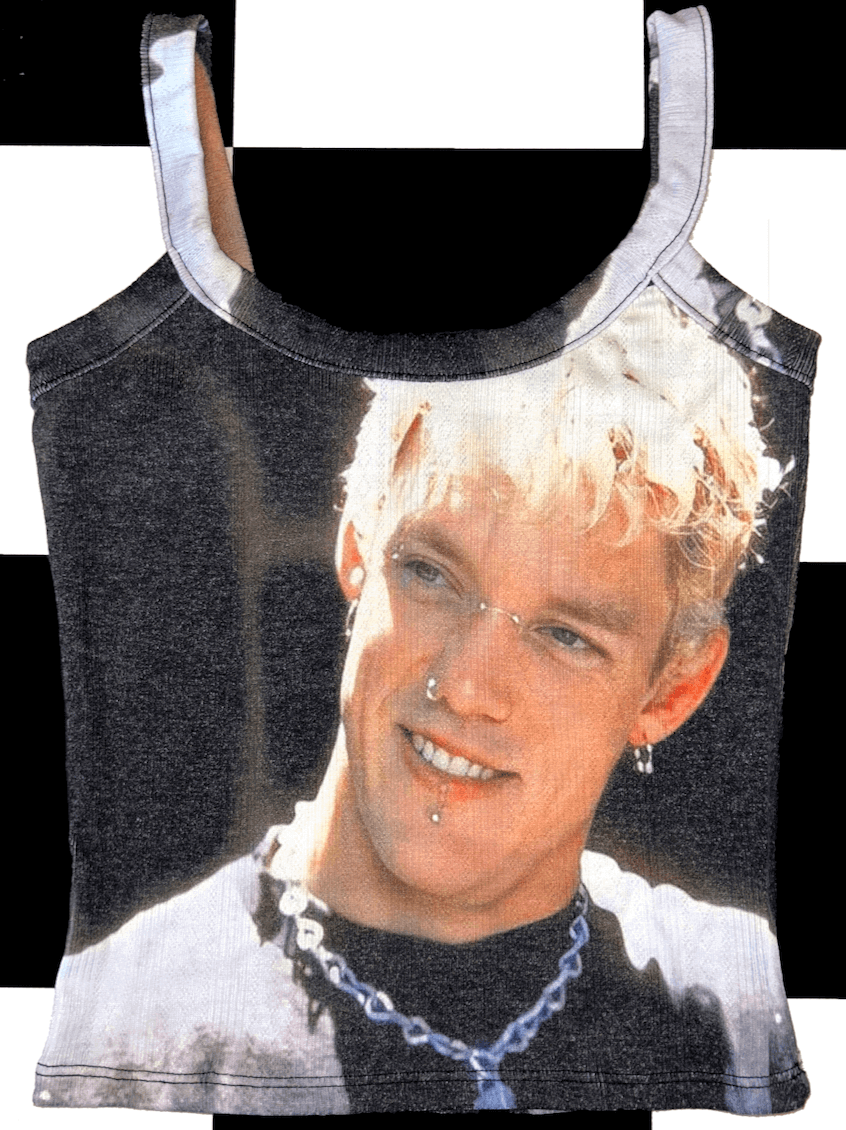 o'mighty TIM LAFLOUR POINTELLE TANK