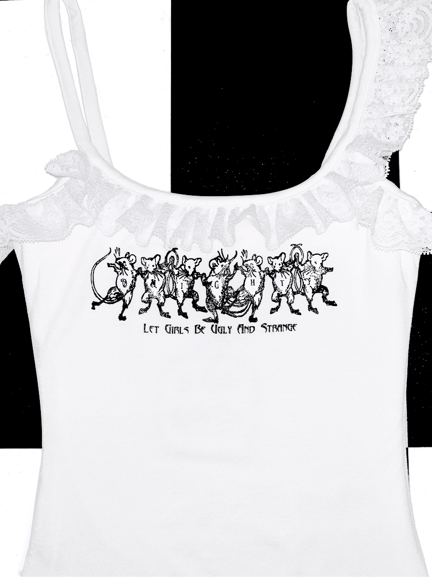 o'mighty UGLY AND STRANGE LACE CAMI