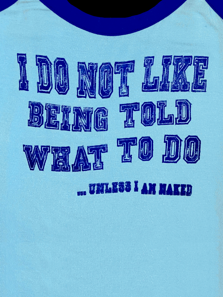 o'mighty UNLESS IM NAKED CAMI IN BLUE