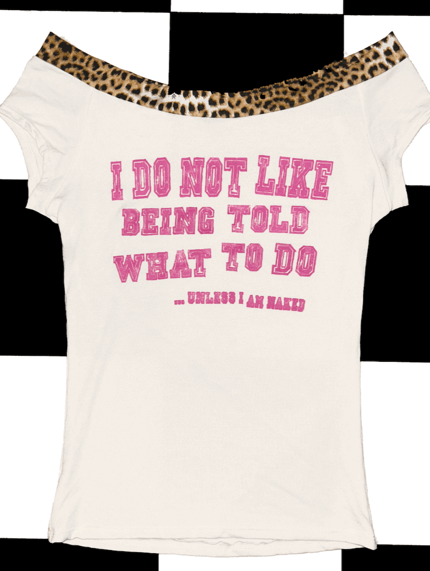 o'mighty UNLESS IM NAKED IN WHITE