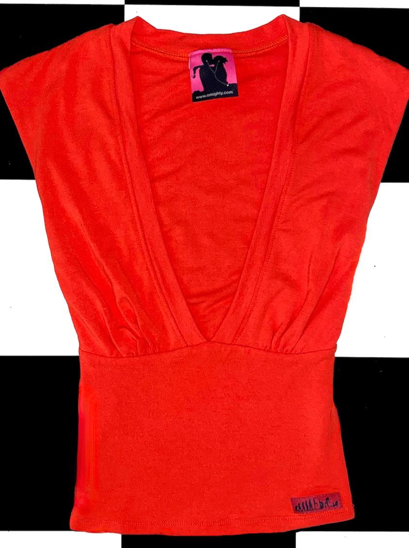 o'mighty V NECK IN CHILI