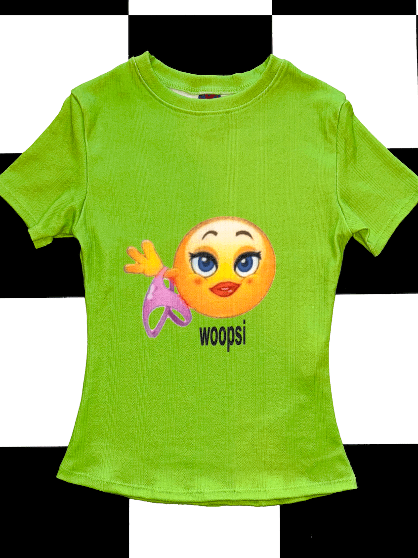 o'mighty WOOPSI POINTELLE TEE