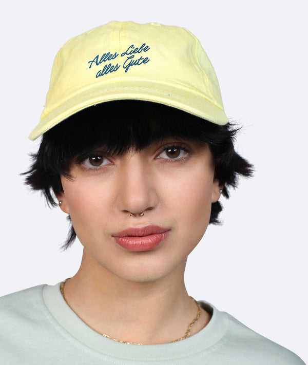 On Vacation Club Baywatch Berlin Alles Liebe Cap - Sunflower Yellow