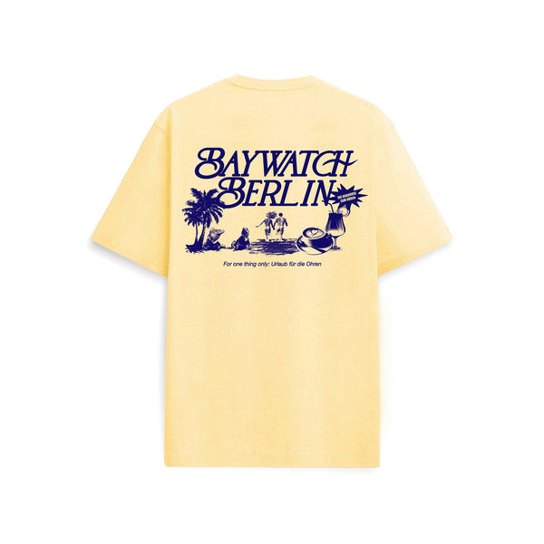 on vacation club Baywatch Berlin Urlaub T-Shirt - Sunflower Yellow