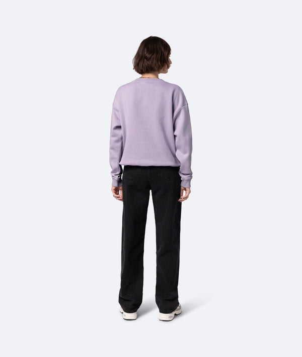 On Vacation Club Do Nothing Club Sweater - Light Purple