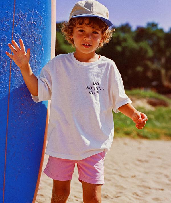 On Vacation Club Kids Do Nothing Club T-Shirt - White