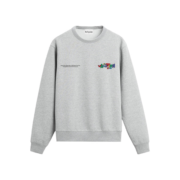 On Vacation Club NYC Manhattan Sweater - Heather Grey