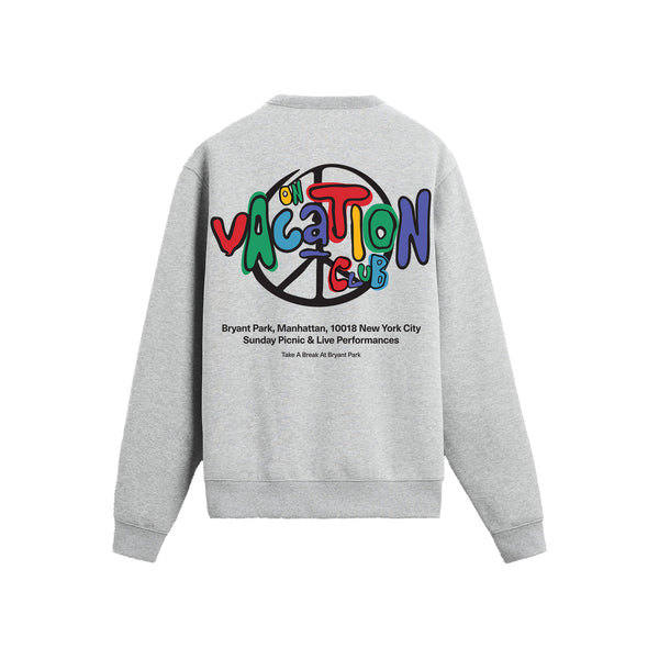 on vacation club NYC Manhattan Sweater - Heather Grey