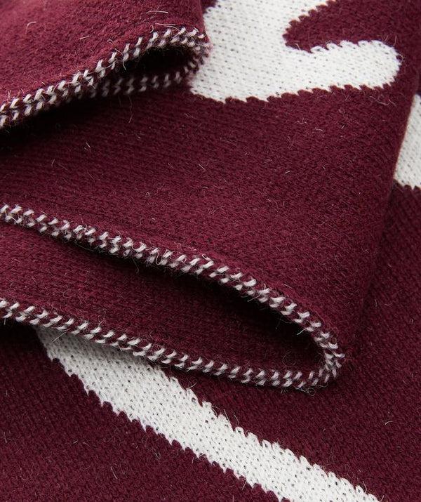 On Vacation Club Chill Out Scarf - Burgundy