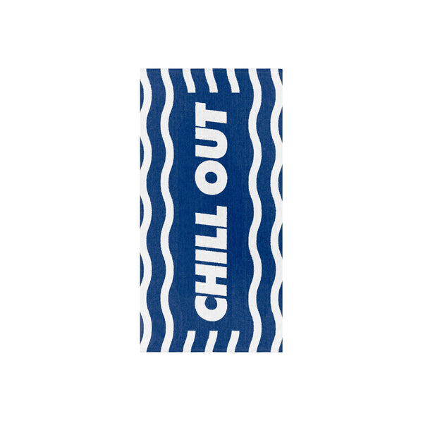 on vacation club Chill Out Towel - Navy