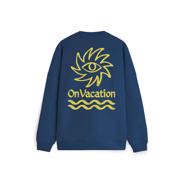 On Vacation Club Cruise Sweater - Blue