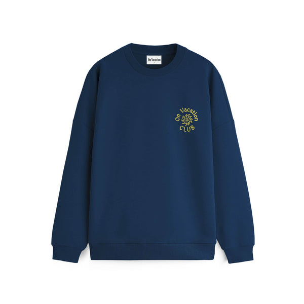 On Vacation Club Cruise Sweater - Blue