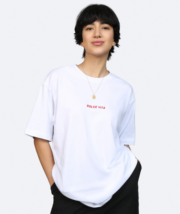 On Vacation Club Dolce Vita T-Shirt - White