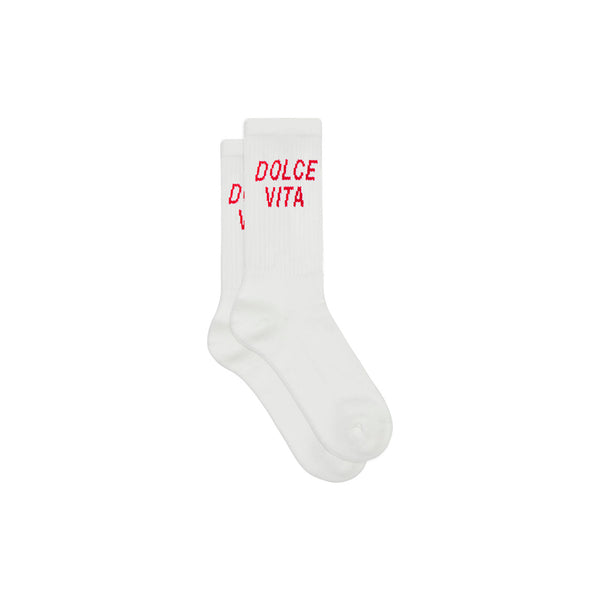on vacation club Dolce Vita Tennis Socks - White