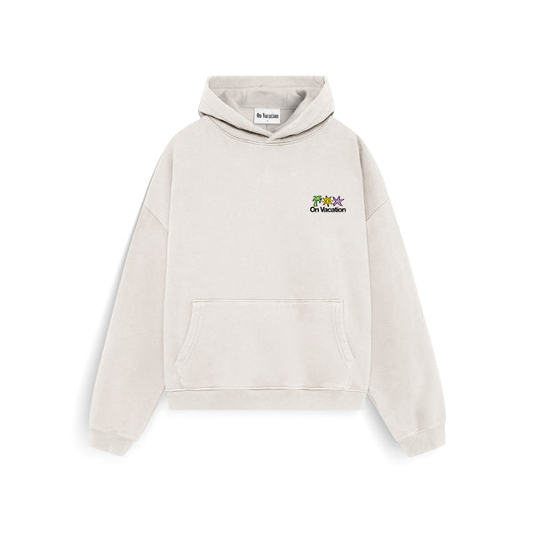 On Vacation Club Holiday Service Hoodie - Off White