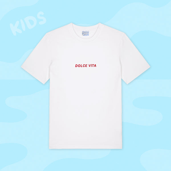 on vacation club Kids Dolce Vita T-Shirt - White