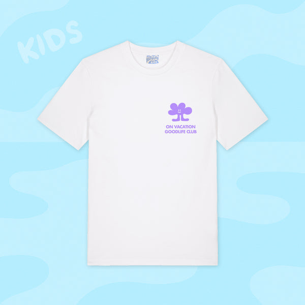 On Vacation Club Kids Goodlife T-Shirt - White
