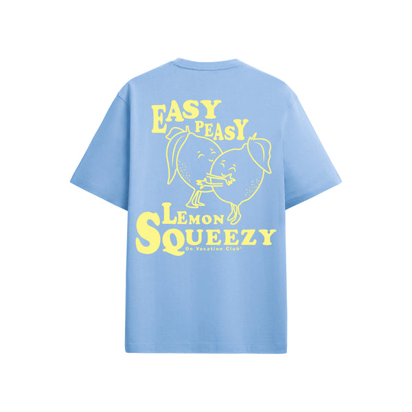 on vacation club Lemon Squeezy T-Shirt - Light Blue
