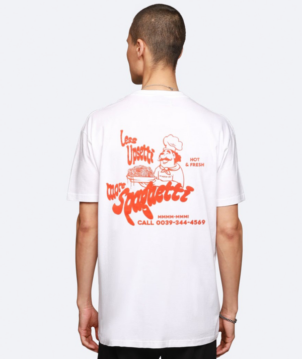 On Vacation Club Less Upsetti T-Shirt - White