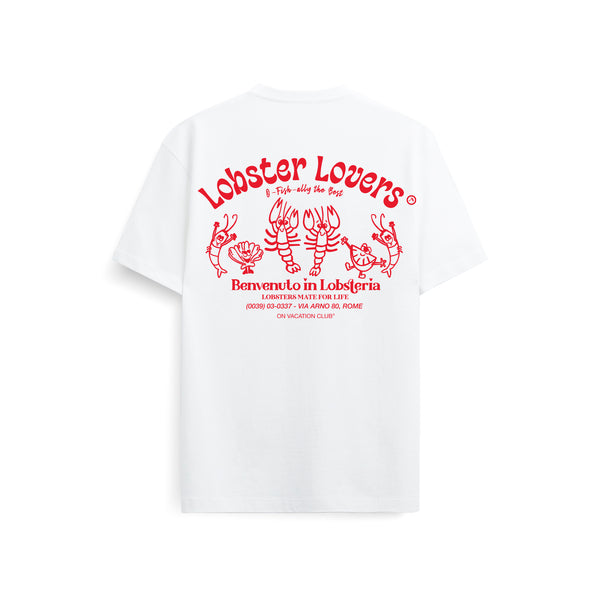 on vacation club Lobster Lovers T-Shirt - White