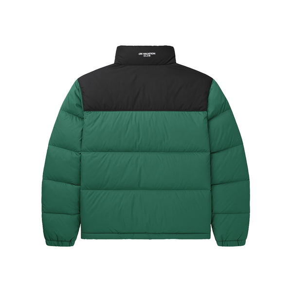 On Vacation Club Members Club Puffer Jacket - Green