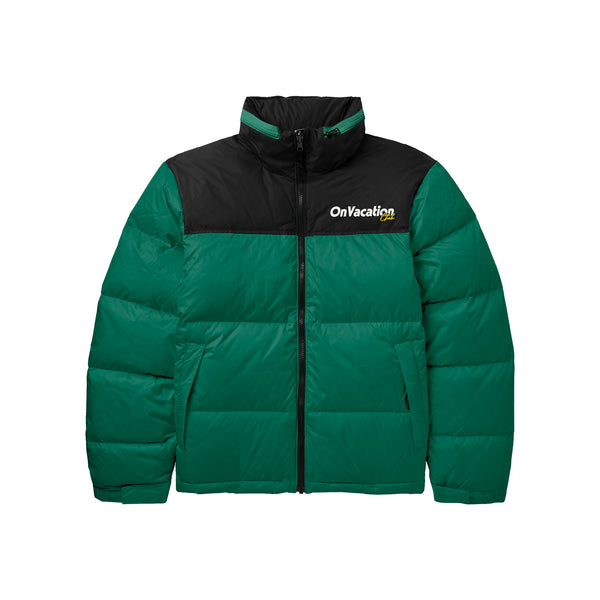 on vacation club Members Club Puffer Jacket - Green