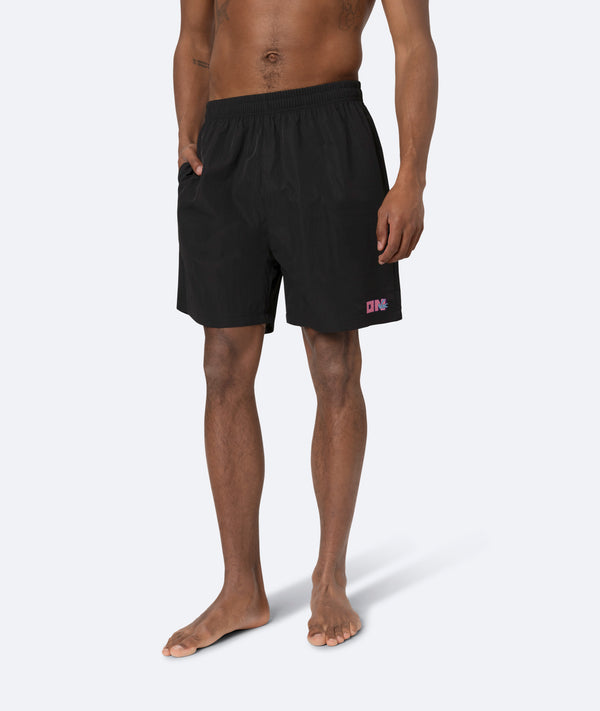 On Vacation Club Never Enough Swim Shorts - Black