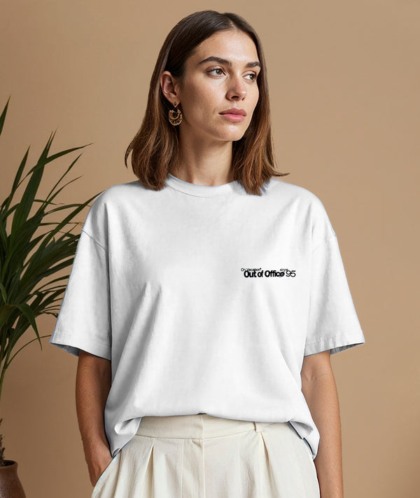 On Vacation Club Out Of Office T-Shirt - White