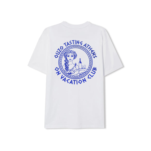 On Vacation Club Ouzo Tasting T-Shirt - White